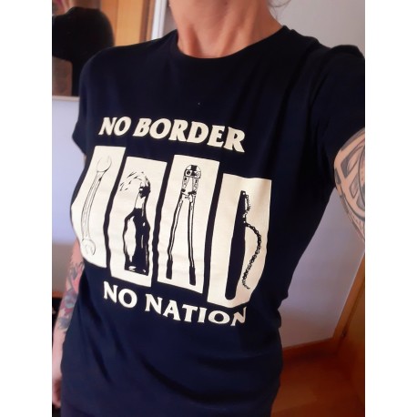 Camiseta Chica NO BORDERS NO NATION